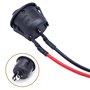 Taiss 10 pièces interrupteur 12v on off SPST 2 broches 2 positions Interrupteur à Bascule rond 6A/250V AC pour Voiture Camion Ba