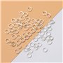 POFET Lot de 2 crochets en acier inoxydable 316 de qualité marine pour mât de drapeau 110 mm Accessoires d'amarrage pour bateaux