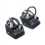 DollaTek 2 pièces imprimante 3D accessoires de bricolage interrupteur d'alimentation en forme de bateau 2/3 pied avec prise fusi