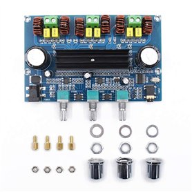 DollaTek XH-A305 tpa3116d2 bluetooth 5.0 carte amplificateur numérique 2.1 canaux haute puissance