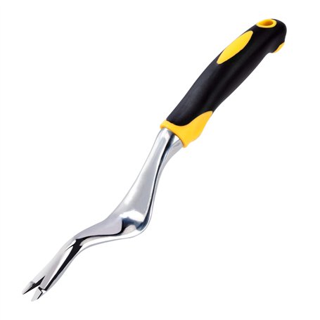 ISIYINER Désherbeur à Main de Jardin Hand Weeder Garden Caoutchouc Poignée Pelouse Cour pour Plantation