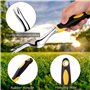 ISIYINER Désherbeur à Main de Jardin Hand Weeder Garden Caoutchouc Poignée Pelouse Cour pour Plantation