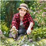 ISIYINER Désherbeur à Main de Jardin Hand Weeder Garden Caoutchouc Poignée Pelouse Cour pour Plantation