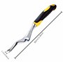 ISIYINER Désherbeur à Main de Jardin Hand Weeder Garden Caoutchouc Poignée Pelouse Cour pour Plantation