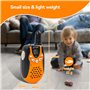 Retevis RT602 Talkie Walkie Rechargeable, Jouet Enfant avec Base de Chargement et Li ION Batterie, Lampe Poche, Cadeau pour Camp