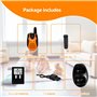 Retevis RT602 Talkie Walkie Rechargeable, Jouet Enfant avec Base de Chargement et Li ION Batterie, Lampe Poche, Cadeau pour Camp