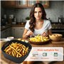 2 Pieces Moule Silicone Air Fryer pour Philips Essential Airfryer 3000L4.1L，Reusable Moule Air Fryer pour Philips 3000 L 4.1 L(H