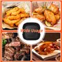 2 Pieces Moule Silicone Air Fryer pour Philips Essential Airfryer 3000L4.1L，Reusable Moule Air Fryer pour Philips 3000 L 4.1 L(H