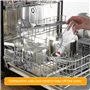 Lot de 10 Bouteille en Verre 250ml avec Bouchon Mécanique, Bouteille en Verre Avec Bouchon,Pour Remplissage, Sirops, Boissons, H