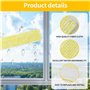 8 Pièces de Rechange l'aspirateur de Vitres pour Kärcher,Accessoires pour Nettoyeur de Vitres – Tampons de Nettoyage en Microfib