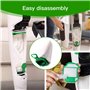 Lot de 12 Sacs d'aspirateur pour Vorwerk Kobold VB100,Sacs d'aspirateur,Avec 4 Filtres à Moteur, 2 Pinceaux,Sac À Poussière de R