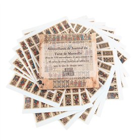 WitchyCauldron Autocollants de Tarot pour Journaling en Français - Autocollants de Tarot Basés sur le Jeu de Tarot de Marseille