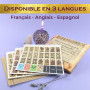 WitchyCauldron Autocollants de Tarot pour Journaling en Français - Autocollants de Tarot Basés sur le Jeu de Tarot de Marseille,