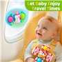 Spinner Bébé - Jouet Bain Bébé Sensoriel Rotatif avec Ventouse Jouet Éducatif et Multifonction pour Bébé 12 Mois 1 an, Éveil et 