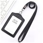 XHNFCU 20 Pièces Lanières Colorées avec Lanière à Clip en Métal Rotatif pour Cou, Lanière de Badge de Bureau pour Carte d'identi