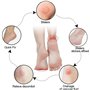 Pansements Blister,30 Pièces Pansements Invisibles en Gel Hydrocolloïde Pansements Blister pour les Pieds Pansements d'ampoules 