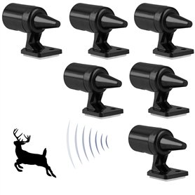 YUBBYSTU 6-Pack sifflet ultrason anti gibier