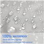 YUBBYSTU Poncho de Pluie Imperméable pour Enfant, Réutilisable Cape EVA, Idéaux pour Randonnée, Vélo, Camping, Cape pour Garçons