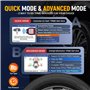 Autel MaxiTPMS TS508WF KIT, 2025 TS508WF avec 4 MX-Capteurs 2-en-1 en Métal [Valeur 120€], Outil Réapprentissage TPMS Upgrand TS