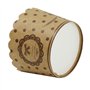 Caissettes Cupcakes Papier Moules Gâteaux - Lot de 50 papier kraft avec nœud papillon pour muffins, dessert, mariage, fête d'ann