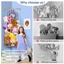 Rangement Peluche pour Animaux en Peluche - Économisez de l'espace Organisateur de Rangement pour Jouets - Support pour Animaux 