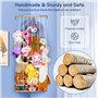 Rangement Peluche pour Animaux en Peluche - Économisez de l'espace Organisateur de Rangement pour Jouets - Support pour Animaux 