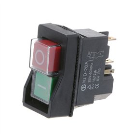 BIlinli KLD-28A Interrupteur magnétique étanche Bouton Poussoir Anti-déflagrant Commutateurs 220V IP55