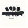 Poignées en peluche multi-boucles ajustables pour cordes d'attache sous le matelas