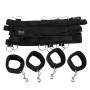 Poignées en peluche multi-boucles ajustables pour cordes d'attache sous le matelas