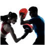 Pattes d'ours Boxe, 1 Paire Pattes d'ours Boxe en Cuir Bouclier Courbe Cuir Bouclier Courbe Boxing Pad pour Boxe MMA Incurvé Mua