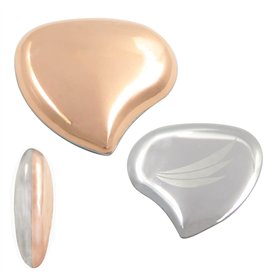 Concepteur : énergie cuivre magnétique coeur pour la vie PowerDuo poli relégendables hypoallergénique Energetix 4you 1114 Alessi