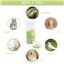 Lixiluxia Distributeur Eau Lapin, Anti-Goutte Biberon Cochon d'Inde, Suspendue Abreuvoir Lapin, Mangeoire d'eau Automatique pour