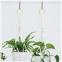 Anneaux de Macramé Naturel Lisse