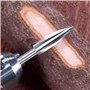 Riloventa 5 Pièces Outils Sculpture Bois Conique, Wood Carving Drill Bits Set, Accessoires Sculpture Sur Bois pour Outil Rotatif