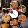Riloventa 5 Pièces Outils Sculpture Bois Conique, Wood Carving Drill Bits Set, Accessoires Sculpture Sur Bois pour Outil Rotatif