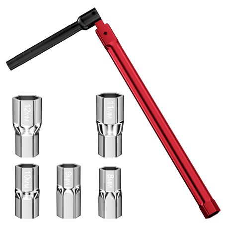 Nicrulp Cle pour Robinet Evier 13 mm et Adaptateur 8-12 mm