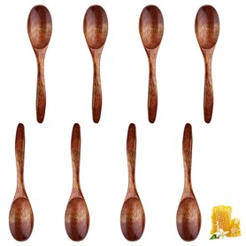 Riloventa 8 Pièces Cuillere en Bois
