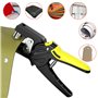 Nicrulp Oeillets Métalliques Kit 10mm, Pince à Oeillet avec 500 Oeillets, Pinces Perforatrices à œillets, Ensemble Professionnel