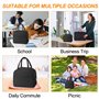 Nicrulp Sac Isotherme Repas 6L, Mini Glaciere Souple, Sacs Lunch Box Étanches, Petit Panier Repas avec Feuille d'Aluminium Isolé