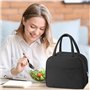 Nicrulp Sac Isotherme Repas 6L, Mini Glaciere Souple, Sacs Lunch Box Étanches, Petit Panier Repas avec Feuille d'Aluminium Isolé