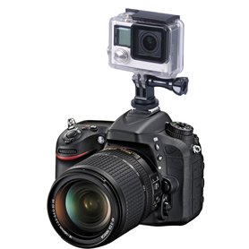 Smatree Complet trépied en Aluminium Vis à SLR Flash de l'appareil Photo Hot Shoe Mount Adapter pour GoPro Max