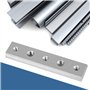 Rail de Rainure Type T Gabarit Rainure en T à Onglet Rainurée T-slot en Alliage d'Aluminium T-Slot pour Table de Routeur de Scie