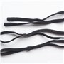 XFSRG 10 Pièces Cordon Lunettes Attache Chaine Réglable Sangles De Lunettes Universel Antidérapant En Nylon Élastique Pour Homme
