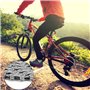 SPEACOUR Vitesses Chaîne de Vélo 9 Vitesses en Métal Galvanisé Chaîne de Vélo Vtt 9 Vitesses 116 maillons Chaîne VTT Universel a