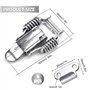 SPEACOUR 4 PCS Fermeture à Levier à Ressort en Acier Inoxydable Verrou de Tension Bascule Loquet de Tension Serrure à Levier de 