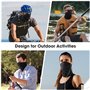2 PCS Cache Cou Unisexe, Écharpe Tubulaire,Moto Masque Anti Pollution,Protection UV Tour de Cou pour Homme, Rafraîchissement Res
