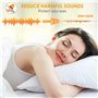 Quiet Bouchons d’Oreilles Anti-Bruit,Bouchons d'Oreille Pour Dormir,Dormir Bouchon d'oreille,Protection Auditive Bouchons d'Orei