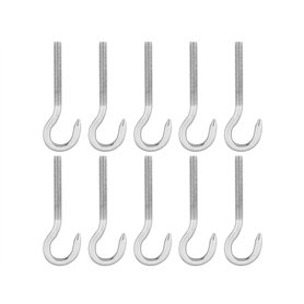 Yasorn Lot de 10 boulons à vis en acier inoxydable M4 pour suspension
