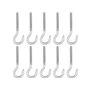 Yasorn Lot de 10 boulons à vis en acier inoxydable M4 pour suspension