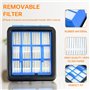 HUAREW Rouleau de Brosse de Rechange et Filtre HEPA pour BISSELL CrossWave OmniForce Aspirateur Balai Sans Fil (3912N)& OmniFind